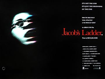 Jacob's Ladder - original movie quad poster