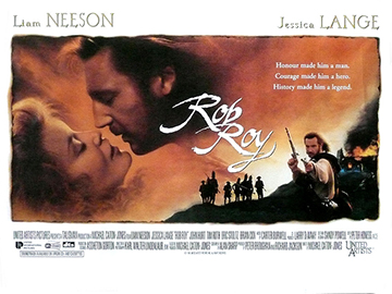 Rob Roy - original advance movie quad poster