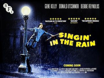Singin' In The Rain - original Bfi 2020 movie quad poster