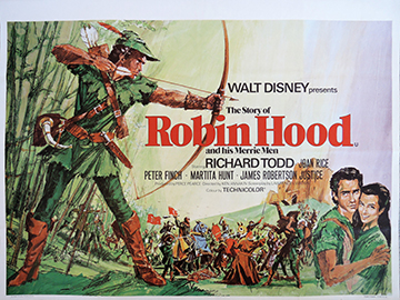 The Story Of Robin Hood movie quad poster
