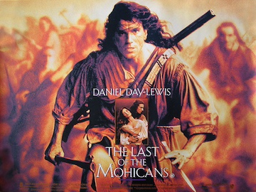 The Last Of The Mohicans - original movie quad poster