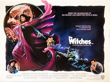 The Witches - original movie quad poster