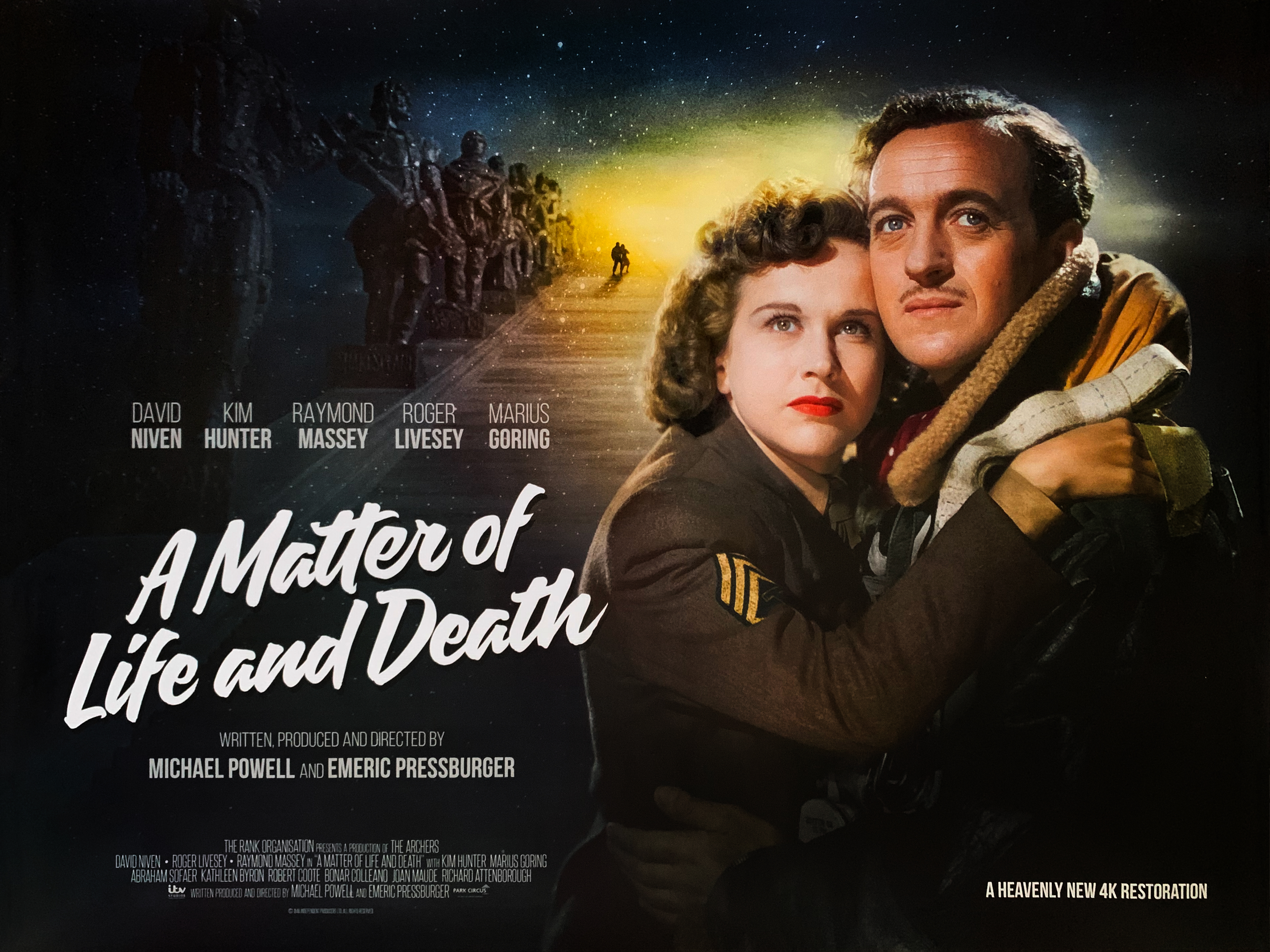 A Matter Of Life & Death quad poster
