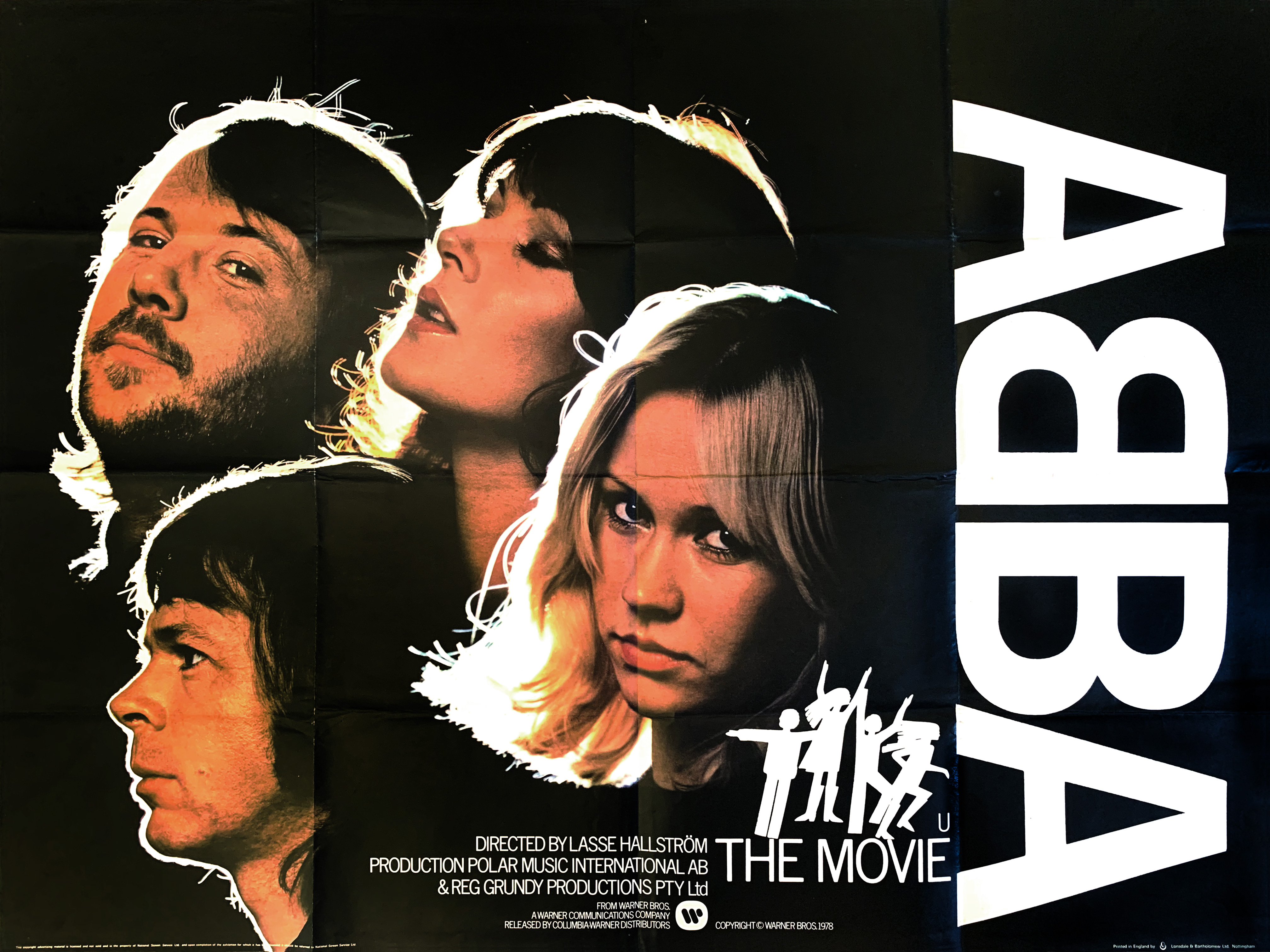 Abba the movie quad poster