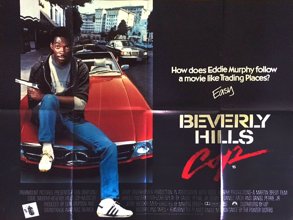 Beverly Hills Cop movie quad poster
