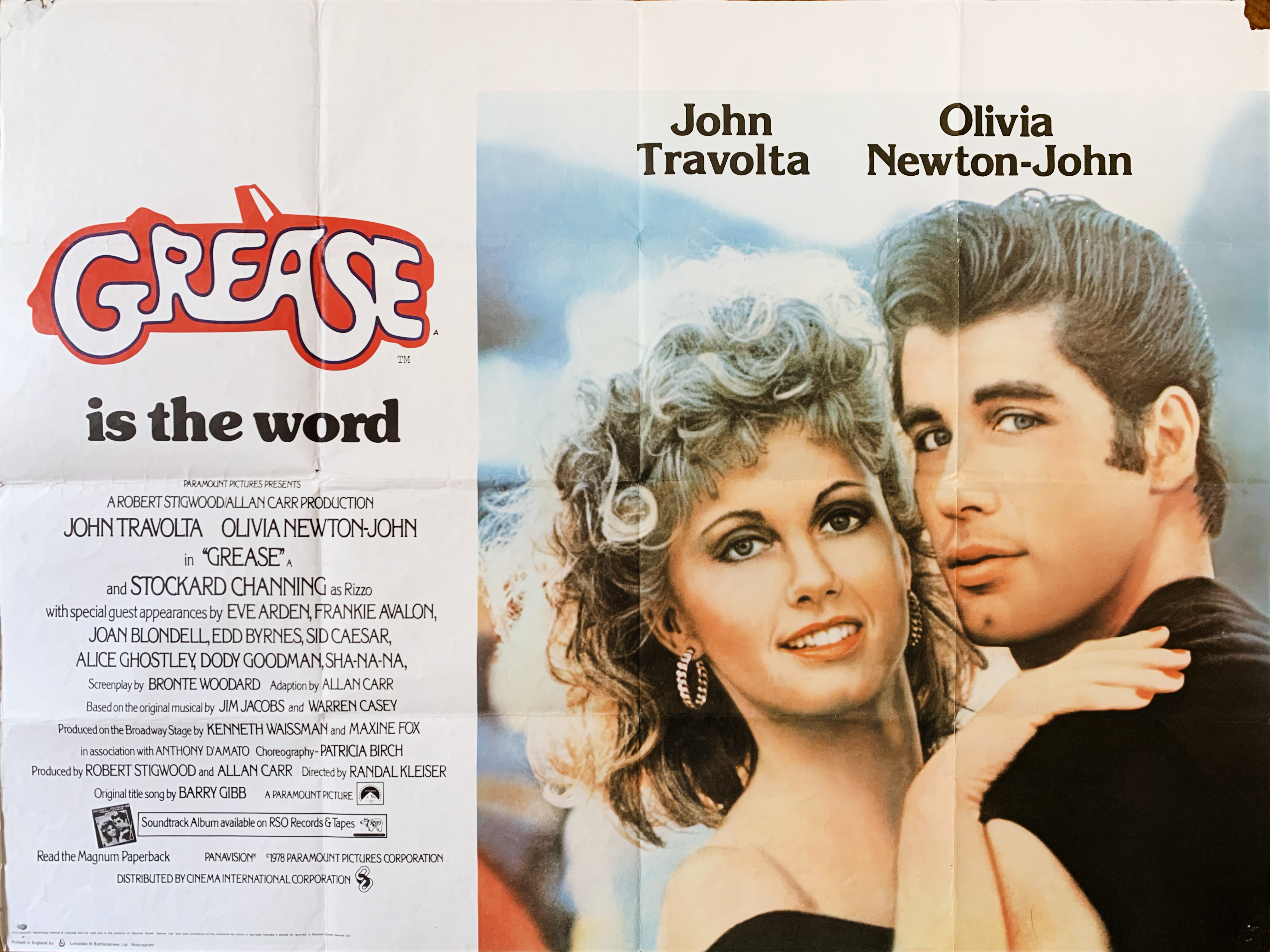 Grease quad poster
