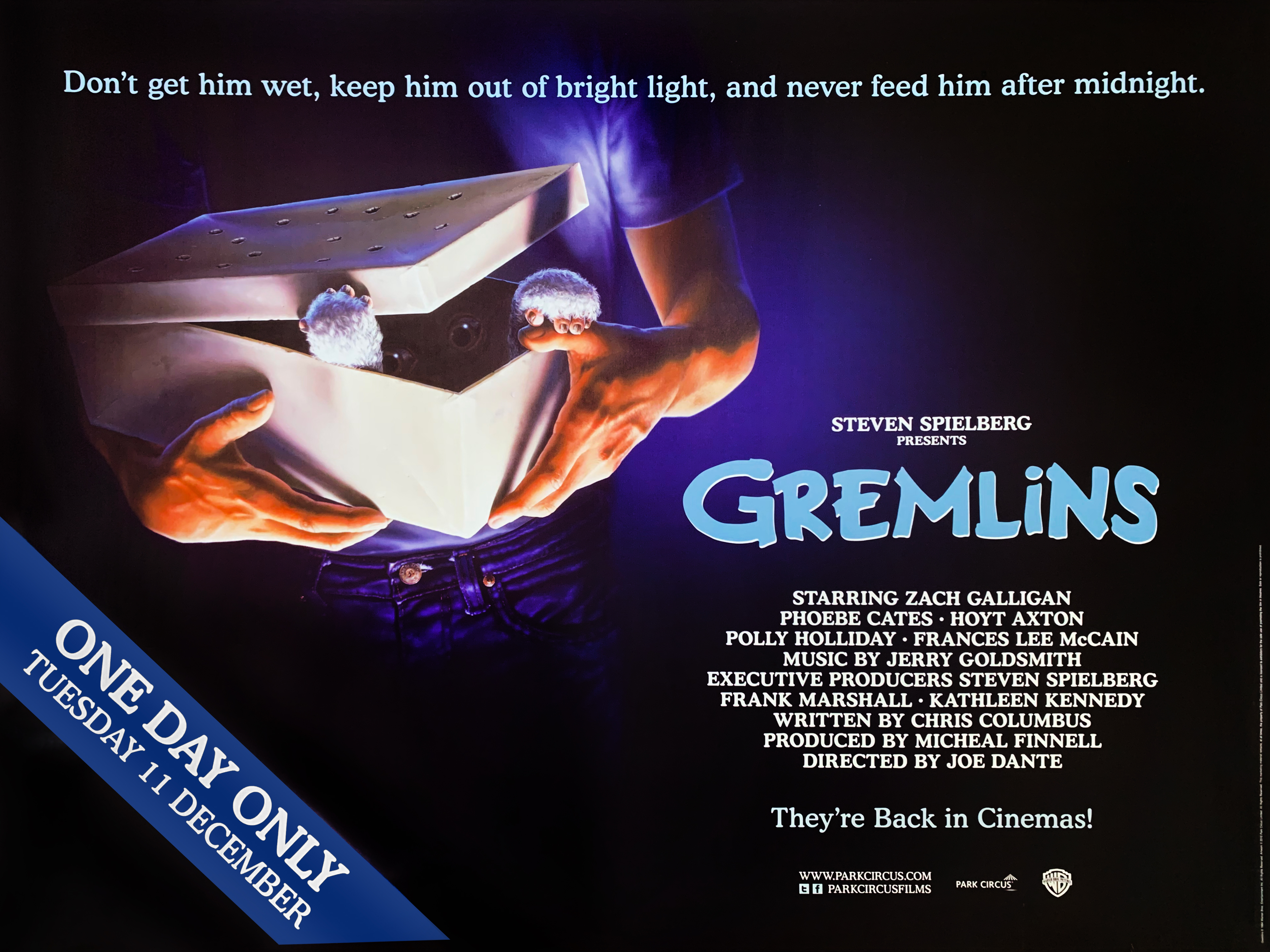 Gremlins 2012 re-release movie quad poster