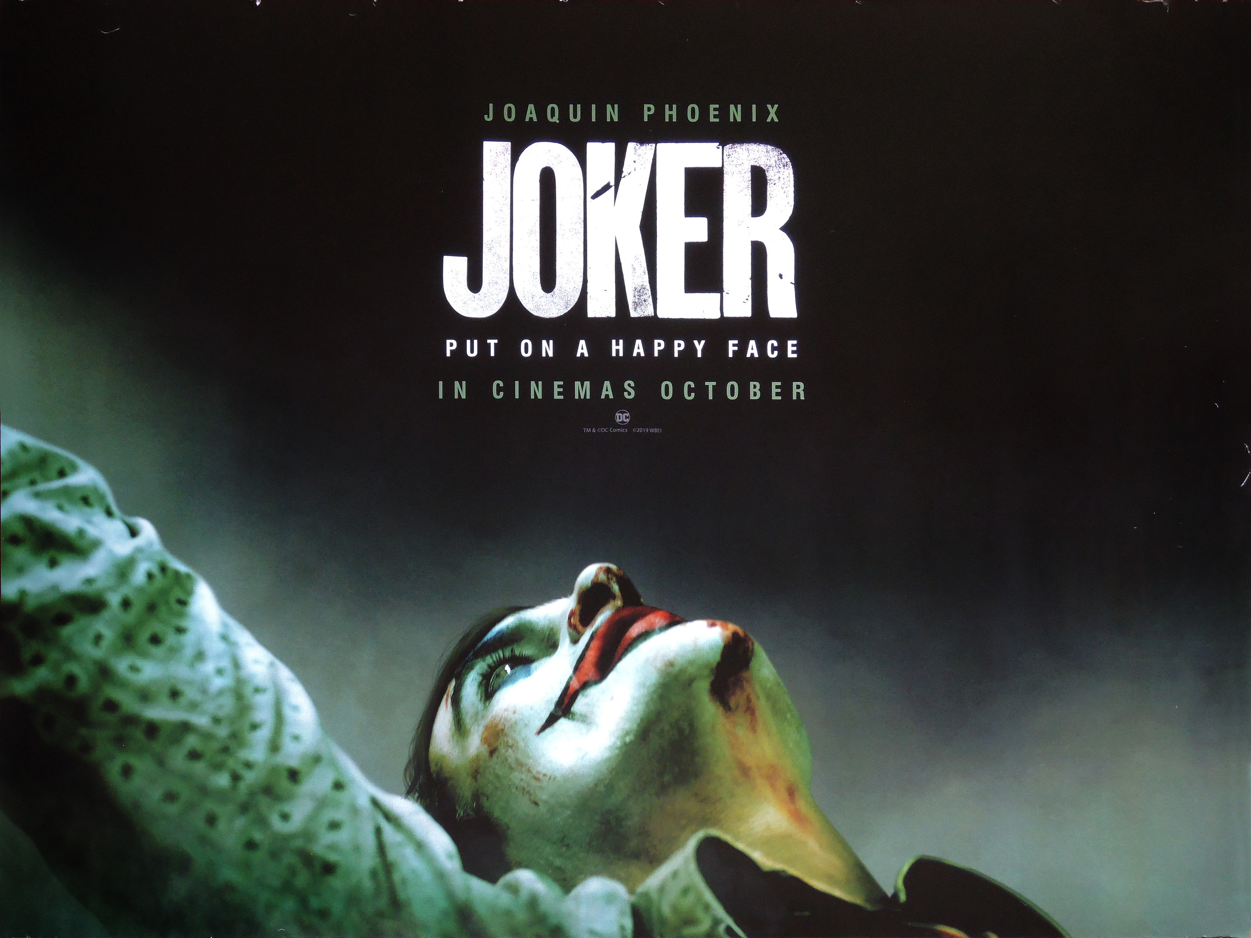 Joker movie quad poster