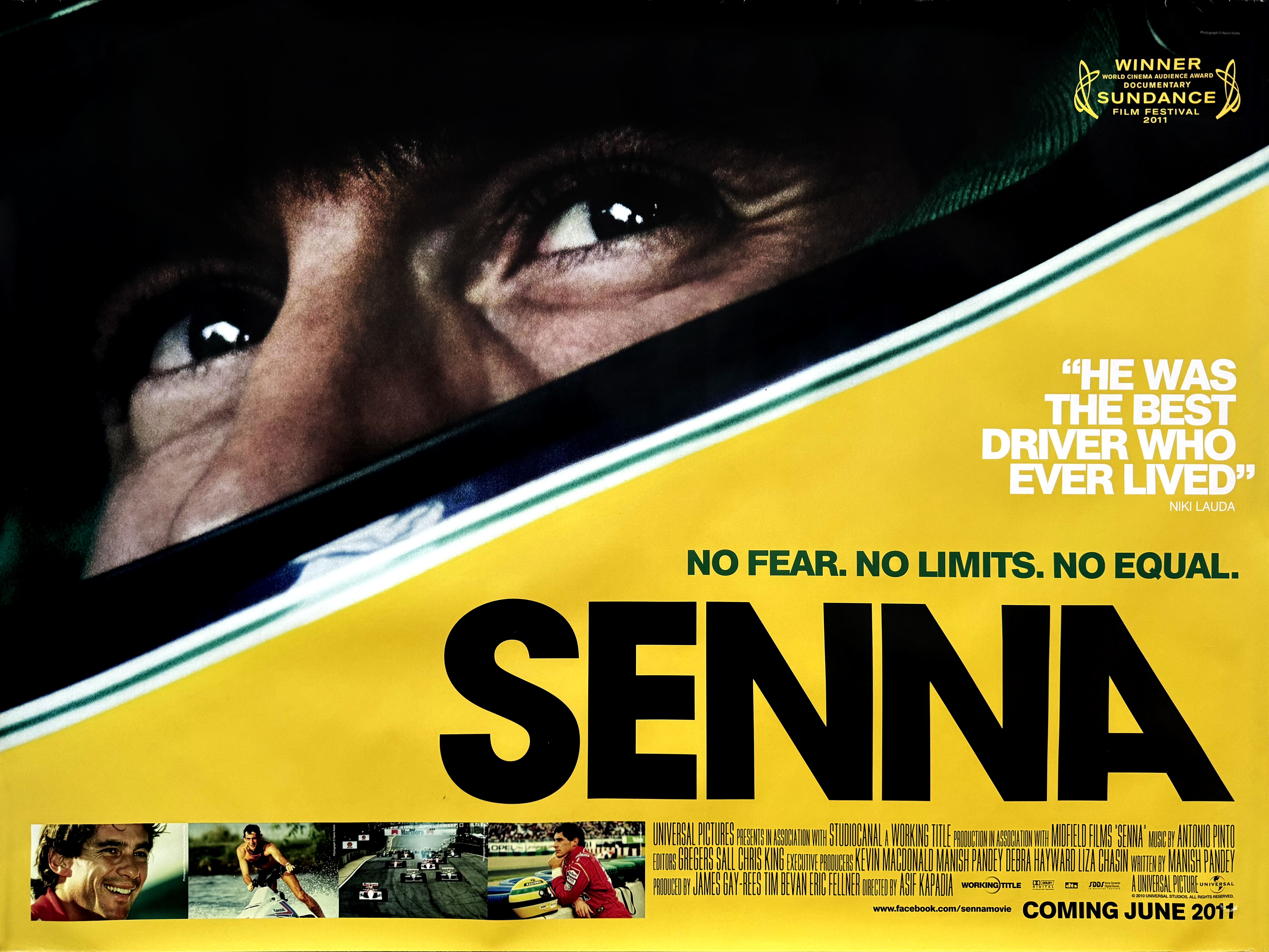 Senna movie quad poster