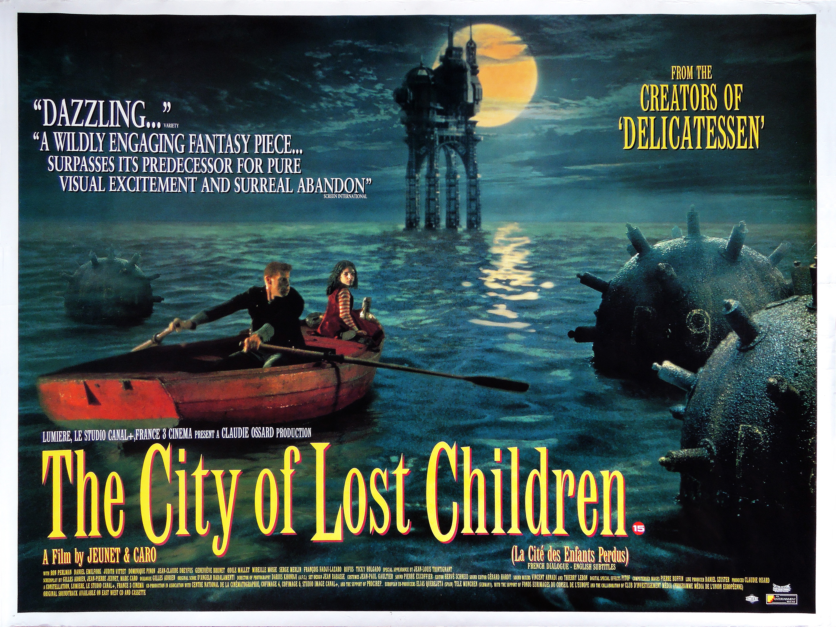 The City Of Lost Children movie quad poster