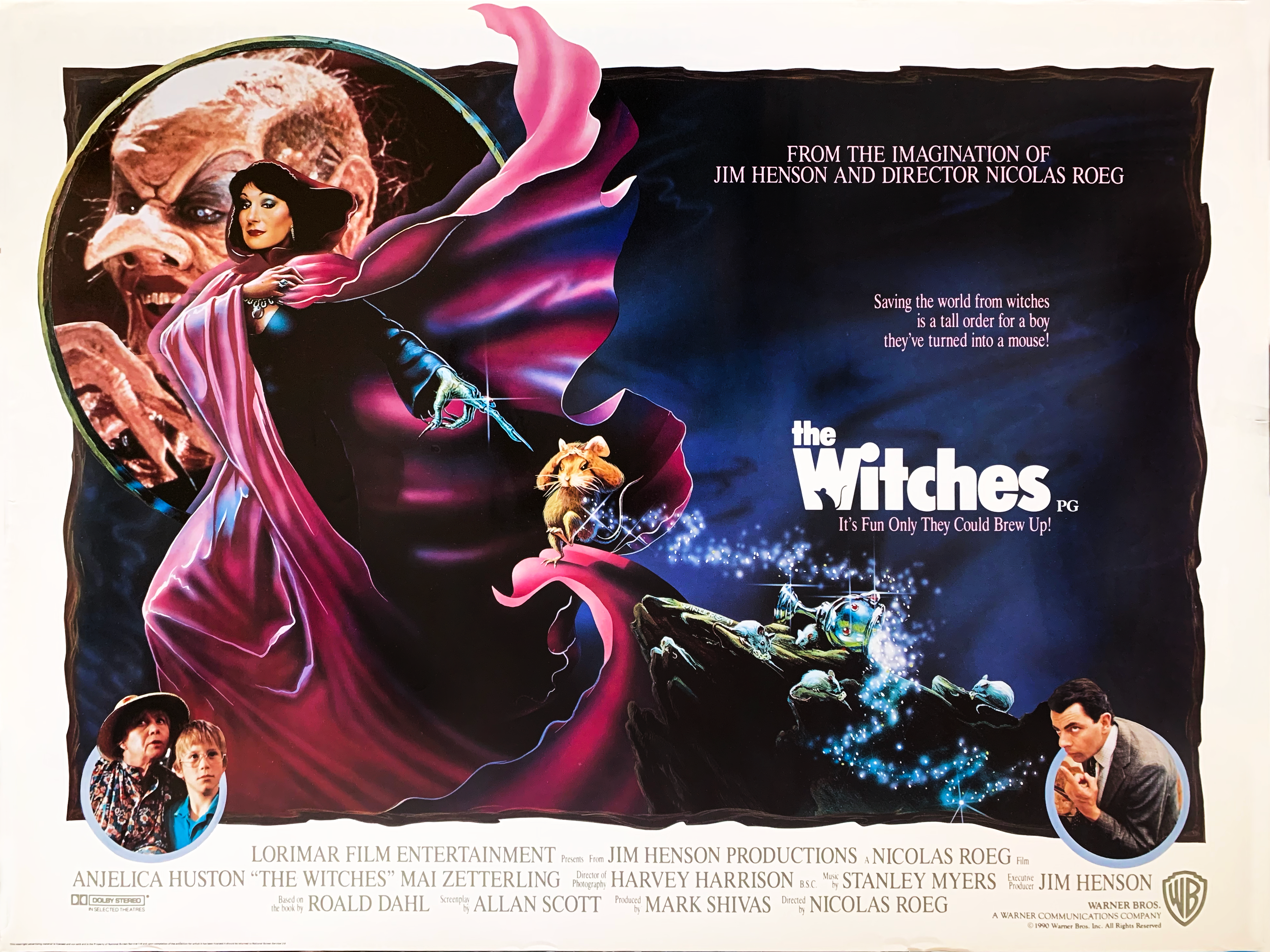 The Witches movie quad poster